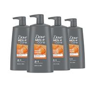 Dove Men+Care Lot de 4 shampoings et après-shampoing fortifiants 2 en 1 Nettoie et purifie les cheveux épais et forts, renforce et recharge Hair Vigor 720,1 g