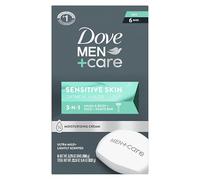 Dove Men+Care Lot de 6 barres de rasage visage et corps pour peaux sensibles 106,3 g
