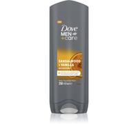 Dove Men+Care Sandalwood&Vanilla Gel douche visage, corps et cheveux pour homme 250 ml