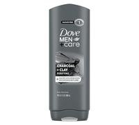 Dove Men + Soin Corps et Visage - Elements - Charbon + Argile - Poids net Lot de 3 bouteilles de 532 ml par flacon.