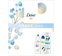 Dove Nourishing Beauty Set cadeau femme - Set de soin de la peau 3 pièces avec lotion corporelle et gel douche - soin riche & soin hydro - cadeau femme