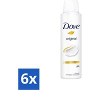 Dove Original - Déodorant en spray - anti-transpirant - 150 ml - pack économique - 6 pièces