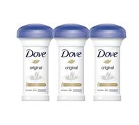 Dove Original Mushroom Stick Déodorant Anti-transpirant Long-Lasting 50ml 3-Pack
