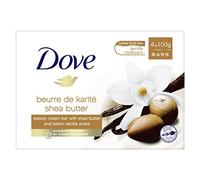 Dove - Pain de Toilette Exfoliant Karité & Vanille - 4x100 gr