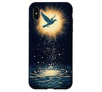 Dove Peace Light Nature Liberté spirituelle Coque pour iPhone XS Max