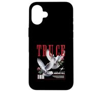 Dove Peace Truce - Une esthétique urbaine audacieuse Coque pour iPhone 16 Plus