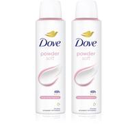 Dove Powder Soft déodorant spray 2x150 ml