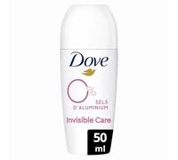 DOVE - Roll-on Anti-transpirant Invisible Care, Protection Douce Sans Sels d’Aluminium - Le Lot De 3