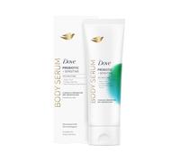 Dove Sérum Corps Hydratant Prebiotic Sensitive, Pour Peau Sèche et Sensible, 72H d'Hydratation, Peau Élastique et Lumineuse, Avec Glycérine Prébiotique et Peptides de Collagène, 200 ml