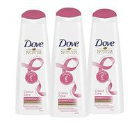 Dove Shampooing pour cheveux colorés Colour Care Protège et répare les cheveux abîmés et colorés 400 ml