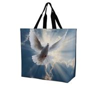 Dove Sky Sac Fourre-Tout Grand Tote Bag Léger Sac A Main Femmes Pour Travail Voyage Shopping