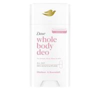 Dove Stick Whole Body Déodorant 75 ml, déodorant pour tout le corps, parfum framboise et rose, protection contre les odeurs jusqu'à 24 heures, testé dermatologiquement, testé gynécologiquement