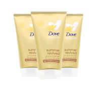 Dove Summer Revived Lot de 3 lotions autobronzantes pour le corps 75 ml