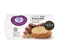 Doves Farm Organic Fruity avoine Biscuits (200g) - Paquet de 6