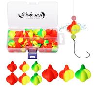 Dovesun Les flotteurs en Mousse Flotteur de pêche pêche à la Mouche avec Tackle Box