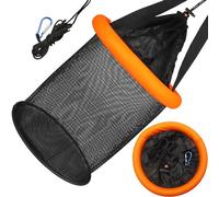 Dovesun Panier de pêche Flottant, Filet de pêche Pliable Portable en Maille de Nylon pour Ranger Les écrevisses, Les ménés, Les lixivies et Autres appâts Vivants de 37 litres