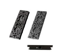 Dovetail Guide, Guide de Piste de 220mm de Large, jauge équatoriale, Plaque arrière de Chapeau, Noir/Rouge(Black)