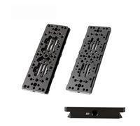 Dovetail Guide, Plaque de Montage en Queue d'aronde de 220mm de Large, 60 °, Compatible avec la Monture équatoriale du télescope Astro(Black)