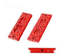 Dovetail Guide, Plaque de Montage en Queue d'aronde de 220mm de Large, 60 °, Compatible avec la Monture équatoriale du télescope Astro(Red)
