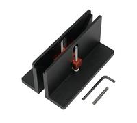 Dovetail Jig Clamp, Woodworking Right Angle Tenon Jigs, Aluminum Spline Guide, Precision Corner Clamp for Table Saw Joinery, Window Frame Alignment, Home Carpentry Projects 7.09x1.97x3.94 Inches