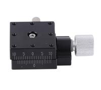 Dovetail Manual Trimming Platform | Aluminum Alloy Sliding Stage with ±5mm Stroke | High Accuracy Linear Slide for Optical/Measuring Tools | Model HTB25 - A