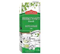 Dovgan Lot de 6 jus de bouleau 1 l