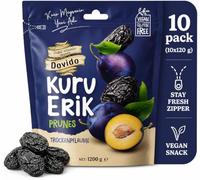 Dovido pruneaux 120 g non soufrés sans sucre ajouté vegan lot 10