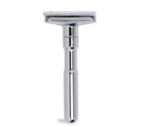 Dovo De Razor 701001 With Duoclip, Adjustable Blade Gap, Bright Chrome