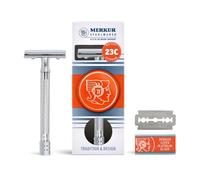 MERKUR Rasoir de sécurité 23C - Manche Long - Chrome