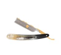 Dovo Solingen Rasoirs droits 5/8" carbon Berigscher Löwe Corne de buff