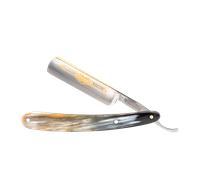 Dovo Solingen Rasoirs droits 5/8" carbon Prima Corne de buffle