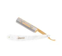 Dovo Solingen Rasoirs droits 5/8" carbon Solingen Acrylique de Nacre