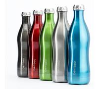 Dowabo Thermoskanne doppelwandig Metallic Collection - 750 ml - Grün
