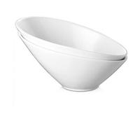 DOWAN Bols à salade inclinés de 770 ml, 2 paquets - Bols de service inclinés de 24,1 cm