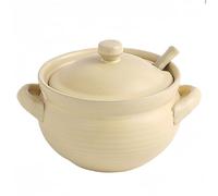 Dowbom Bols à soupe avec couvercle, passent au four, micro-ondes avec cuillère, tasse à soupe (jaune, 1000 ml) BL-SP-002