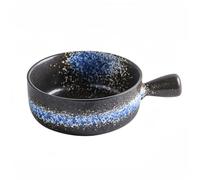 Dowbom Bols à soupe avec poignée, bol à soupe en céramique de 751,3 g, passe au micro-ondes et au four (A, 760 ml)