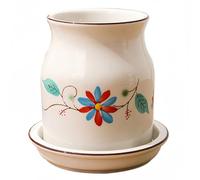 Dowbom Porte-ustensiles de cuisine pour comptoir, céramique, B, 10,9 cm, KZT-011