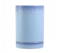 Dowbom Porte-ustensiles de cuisine pour comptoir, pot à ustensiles de cuisine en céramique, porte-couverts, porte-baguettes pour cuisine (bleu, 10,2 cm), KZT-014