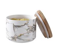 Dowbom Sucrier avec couvercle hermétique, pot à sucre, pot à sucre, pot de rangement, pot à sucre, récipient à sucre (blanc, 700 ml)