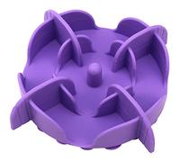 Doweiss Gamelle Anti Glouton Chien,Doweiss Slow Feeder Coutable pour Animaux Chat/Chien en Silicone pour Différent Taille