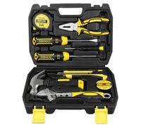 DOWELL Petite Ensemble d'outils Trousse à outils 10 pièces portatifs réparation