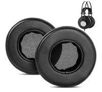DowiTech Coussinets d’Oreille Compatible avec AKG K52 K72 K92 K240 Casques d'écoute Oreillettes et Coussinets Remplacement avec Cuir protéiné Premium Coussinets d’écouteurs de Rechange
