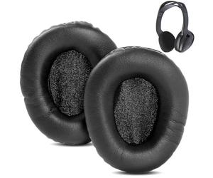 DowiTech Coussinets d’Oreille Compatible avec Alpine SHS-N100 SHS-N103 Casques d'écoute Oreillettes et Coussinets Remplacement avec Cuir protéiné Premium Coussinets d’écouteurs de Rechange