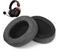 DowiTech Coussinets d’Oreille Compatible avec HyperX Cloud Alpha Casque Audio Oreillettes et Coussinets Remplacement avec Tissu renforcé et Durable Coussinets d’écouteurs de Rechange