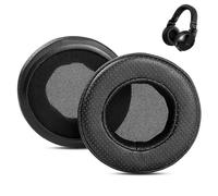 DowiTech Coussinets d’Oreille Compatible avec Pioneer HDJ-X5 HDJ X7 HDJ-X10 Casques d'écoute Oreillettes et Coussinets Remplacement avec Cuir perforé Respirant Coussinets d’écouteurs de Rechange