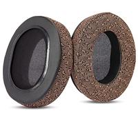 DowiTech Coussinets de Remplacement pour Casque d'écoute Respirant compatibles avec Sony MDR 7506/MDR V6/Corsair HS50 HS60 HS70 Pro Casque de Jeu