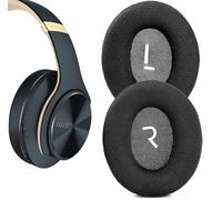 DowiTech Life 3 Tissu renforcé et Durable Coussinets d’Oreille Compatible avec Doqaus Life 3 Headphone Oreillettes (Respirant, Noir)