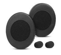 DowiTech Professionnel Coussinets de Rechange Compatible avec Sennheiser PC5.2 Chat PC8.2 Chat PC3.2 Chat Headset Coussinets d'oreille en Cuir protéiné et Mousse à mémoire de Forme