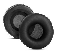 DowiTech Professionnel Coussinets d'oreille de Rechange Compatible avec JVC HA-NC80 HA-NC120 HA-S400B HA-S400 HA-S500 Wireless Headphone Coussinets d'oreille en Cuir protéiné