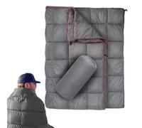 Down CampingS Blanket - Down Camping Blanket, Multifunctional Warm Outdoor Blankets, Packable Camping Quilt, Portable DowNn BlankeTt for Travel, Hiking, Beach